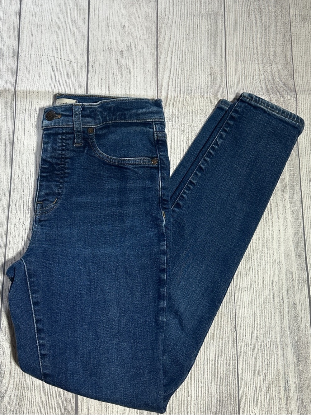 Madewell 27 9” Mid Rise Skinny Jeans